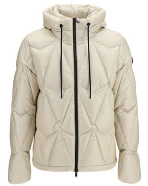 Moose Knuckles Beige Nylon Full - Natural