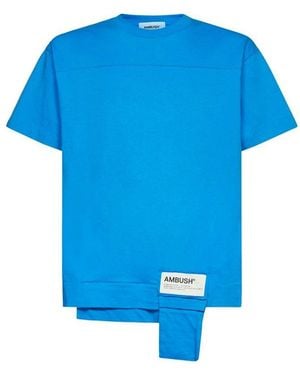 Ambush Cotton Logo T-Shirt - Blue