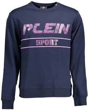 Philipp Plein Cotton Jumper - Blue