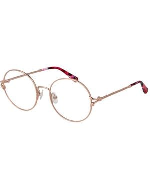 Christian Lacroix Beige Metal Glasses (frames) - Metallic