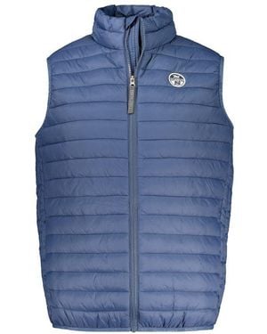 North Sails Blue Polyamide Men's Vest
