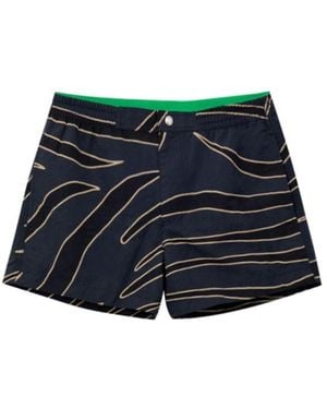 Bottega Veneta Blue Polyamide Swim Short