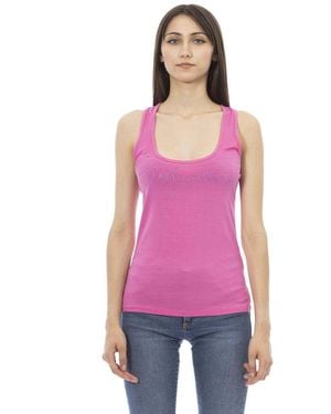 Just Cavalli Sleeveless Tops - Purple