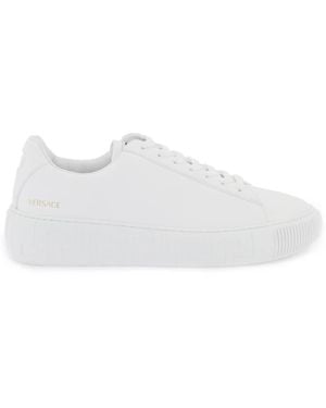 Versace 'greca' Trainers - White