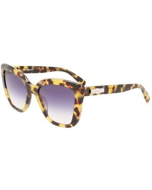 Longchamp Acetate Sunglasses - Brown