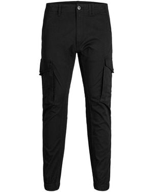 Jack & Jones Black Cotton Jeans & Pant
