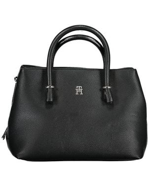 Tommy Hilfiger Black Polyethylene Handbag