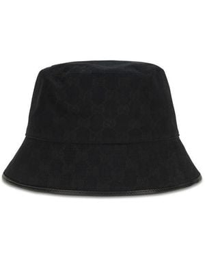Gucci Black Polyester Bucket Hat