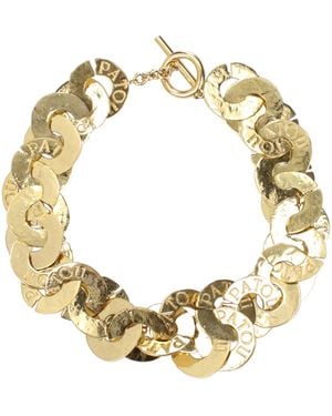 Patou Gold Brass Necklace - Metallic