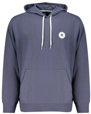Converse Blue Cotton Men's Hoodie