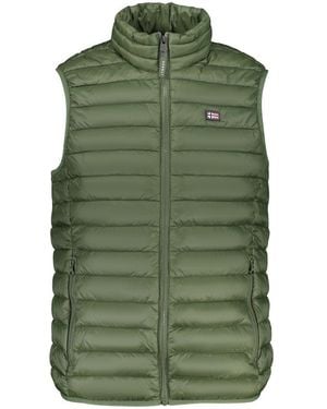 Norway 1963 Verde Polyester Men's Vest - Green
