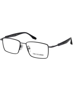 Trussardi Grey Titanium Glasses (frames) - Brown