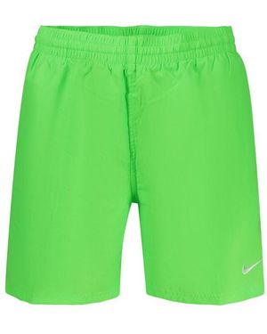 Nike Green Polyester Men's Swim Boxer