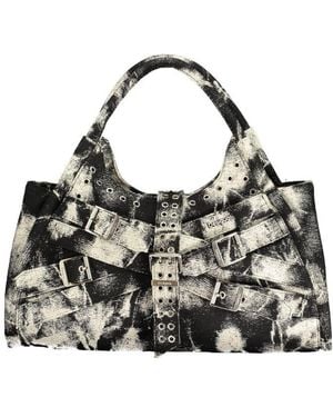 Desigual Nero Polyester 's Handbag - Black