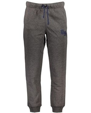 Gianmarco Venturi Grigio Polyester Men's Sweatpant - Grey