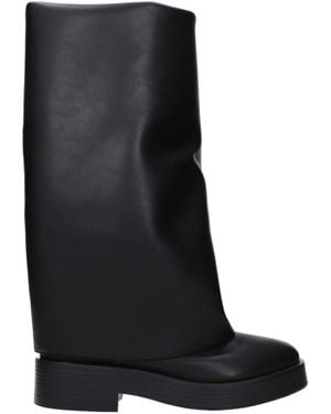 Casadei Black Leather Boot