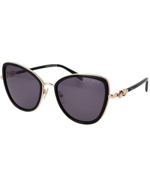 PUCCI Black Metal Sunglasses