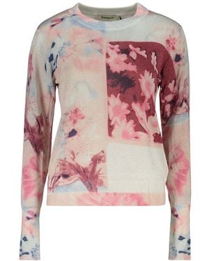 Desigual Rosa Viscosa Jumper - Pink