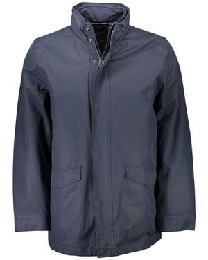 GANT Blu Polyester Jacket - Blue