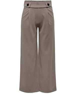 Jacqueline De Yong Gray Polyester Jeans & Pant - Brown
