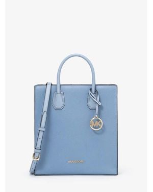 Michael Kors Blue Leather Handbag
