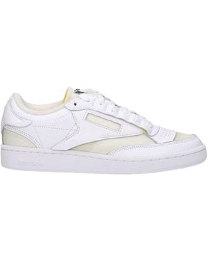 Maison Margiela White Fabric Trainers