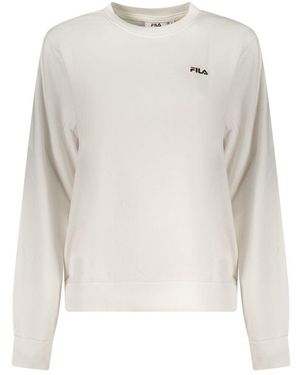 Fila White Cotton 's Sweatshirt
