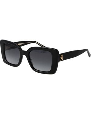 Tommy Hilfiger Black Acetate Sunglasses