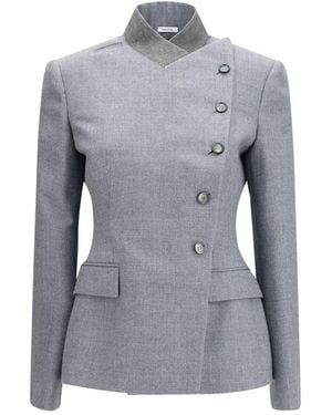 McQueen Gray Wool Oves Aries Full