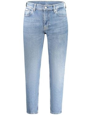 Calvin Klein Blue Cotton Men's Jeans