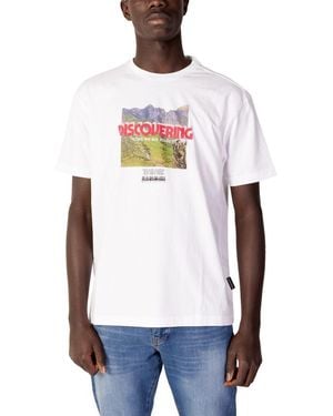 Napapijri White Cotton T