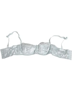 Dolce & Gabbana Silk Semi-Padded Balconette Underwear Elastane Clothing - Metallic
