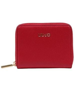 Liu Jo Red Polyethylene Wallet