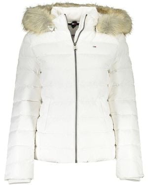 Tommy Hilfiger Polyester Jackets & Coat - White