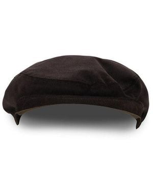 Dolce & Gabbana Brown Cotton Fatcap Hat - Black