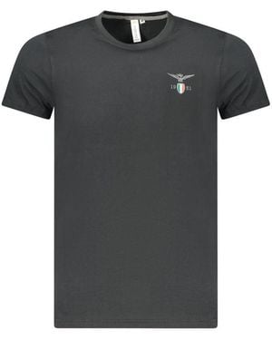 Accademia Militare Black Cotton Men's T