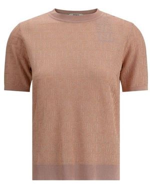 Fendi Knit T - Brown