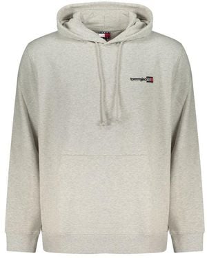 Tommy Hilfiger Grey Cotton Men's Sweatshirt