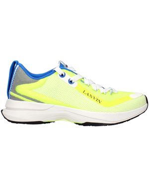 Lanvin Trainers Runner Fabric/ Fluorescent - Yellow