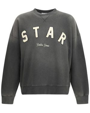 Golden Goose Grey Cotton Sweatshirt