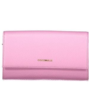 Coccinelle Viola Leather Woman Wallet - Pink