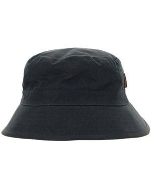 Barbour Cotton Bucket Hat - Blue