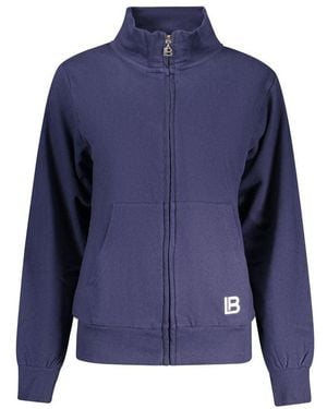 Laura Biagiotti Blu Cotton Sweatshirt - Blue