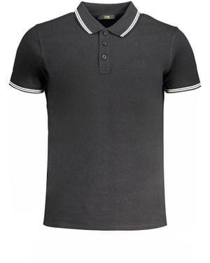 Roberto Cavalli Cotton Polo - Black