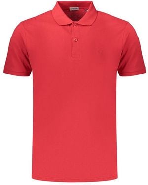 COVERI MOVING Red Cotton Men's Polo