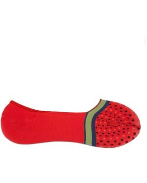 Antipast Short Socks Pois - Red