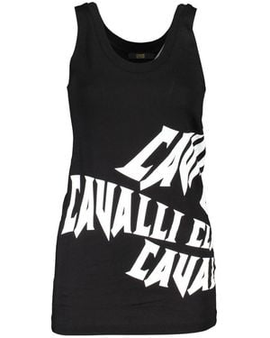 Roberto Cavalli Cotton Top - Black