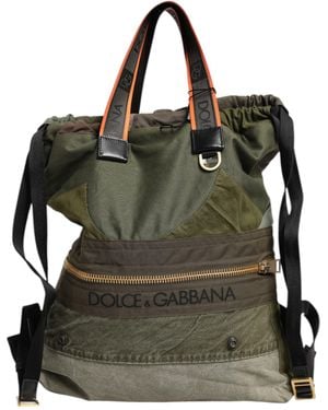 Dolce & Gabbana Exquisite Green Ostrich Leather Continental Wallet