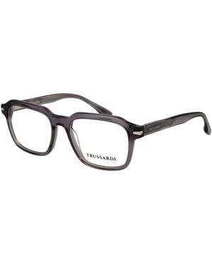 Trussardi Grey Acetate Glasses (frames) - Black