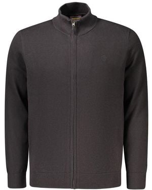 Timberland Black Cotton Men's Jumper - Grey